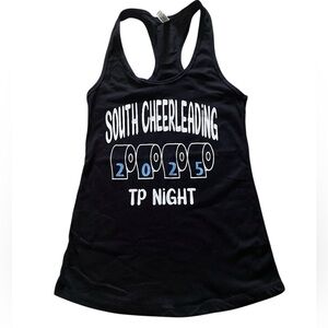 💖5 for $25💖 South Cheerleading TP Night Graphic Racerback Tank Top Women’s Small